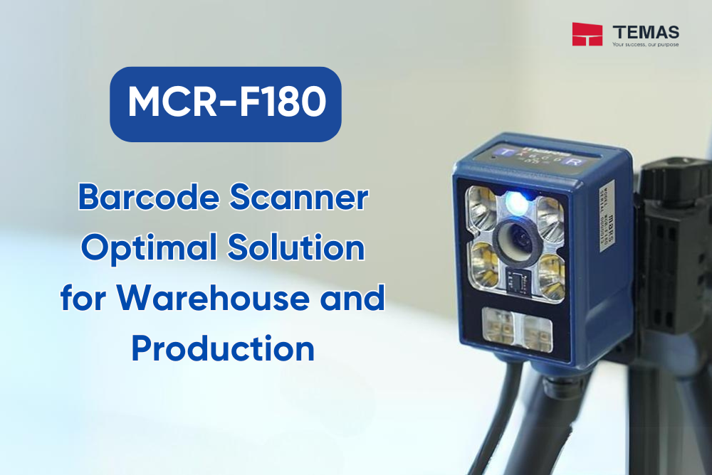 Barcode scanner MCR-F180: An optimal solution for warehouse and manufacturing management